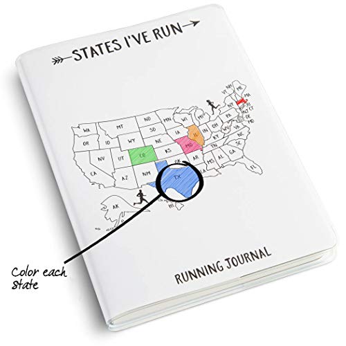 Gone For a Run Day-by-day Run Planner | Running Journals | States I've Run - Image 2