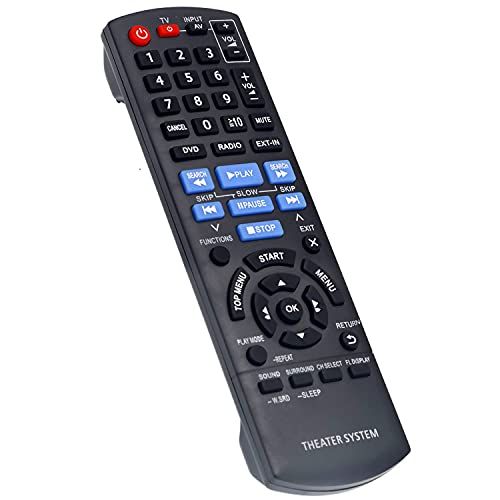 Allimity N2QAYB000694 Replacement Remote fit for Panasonic DVD Home Theater Sound System SC-XH175 SA-XH175 SC-XH170 SA-XH170 SC-XH20 SA-XH20 SC-XH70 SA-XH70 SC-XH75 SA-XH75 SB-HF10 SB-HC10 SB-HS10 - Image 2