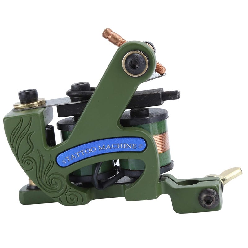 comfrt Professional Coil Tattoo Machine, Portable Alloy Liner/Shader Tattoo Machine Strong Motor (22026-2) - Image 1