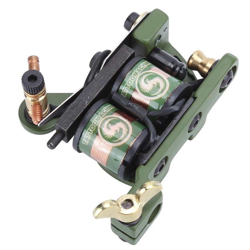 comfrt Professional Coil Tattoo Machine, Portable Alloy Liner/Shader Tattoo Machine Strong Motor (22026-2) - Image 5