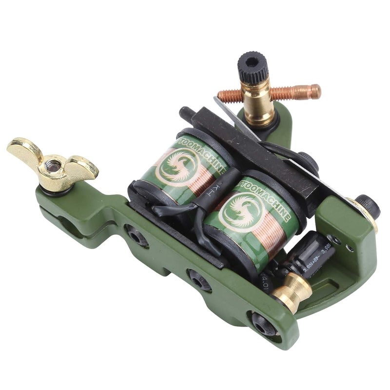 comfrt Professional Coil Tattoo Machine, Portable Alloy Liner/Shader Tattoo Machine Strong Motor (22026-2) - Image 3