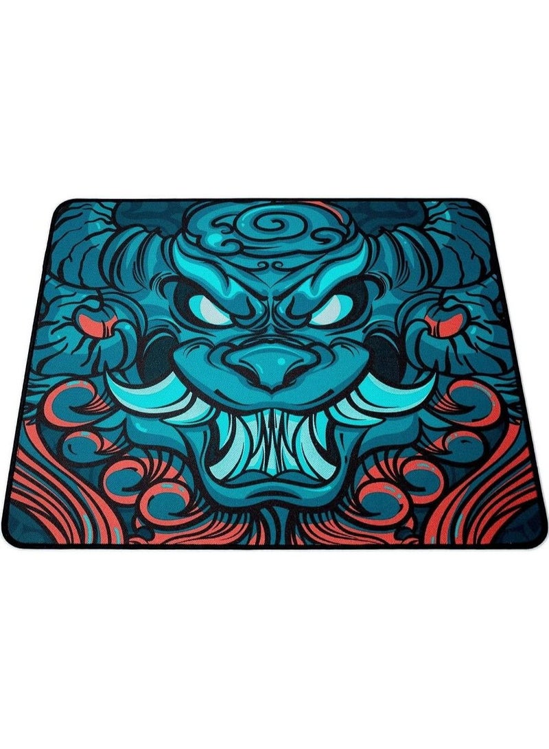 Mouse Pad (29 X 24 cm) for Esports Tiger  Size M - Anti Slip Rubber Base - Stitched Edges - Speed Edition Mousepad (EBA) - Image 2
