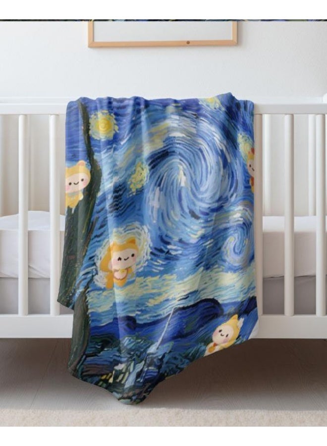 general Flannel thin blanket (warm and comfortable, suitable for sleep, gaming, dust removal and sandproof) 150cm*200cm - 878 - Image 4