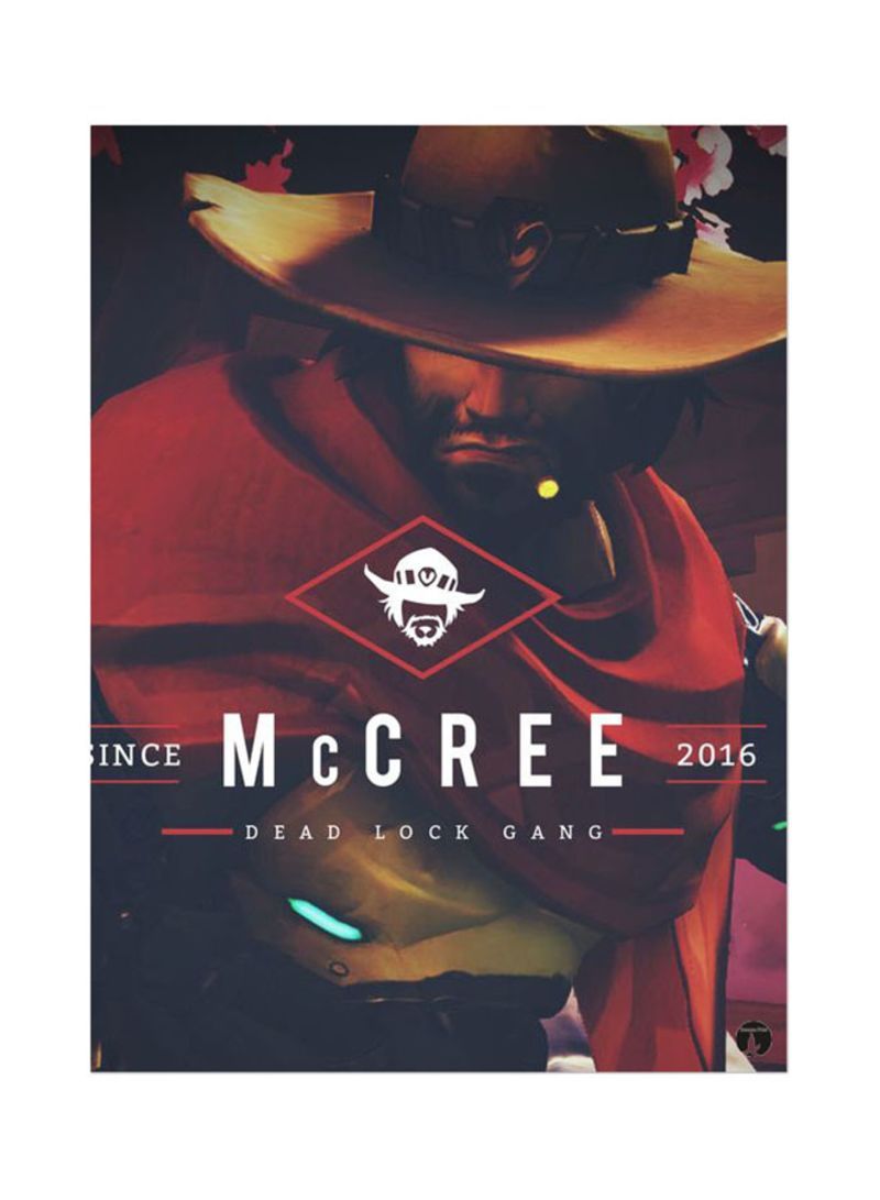 The Video Game Overwatch Mouse Pad Multicolour
