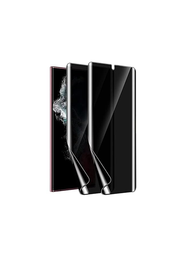 PROMASS متوافق مع واقي شاشة الخصوصية لهاتف Samsung S23 Ultra 5G، غشاء بديل للشاشة مضاد للتجسس لهاتف Galaxy S23 Ultra مقاس 6.8 بوصة [ليس زجاجًا] - Image 2