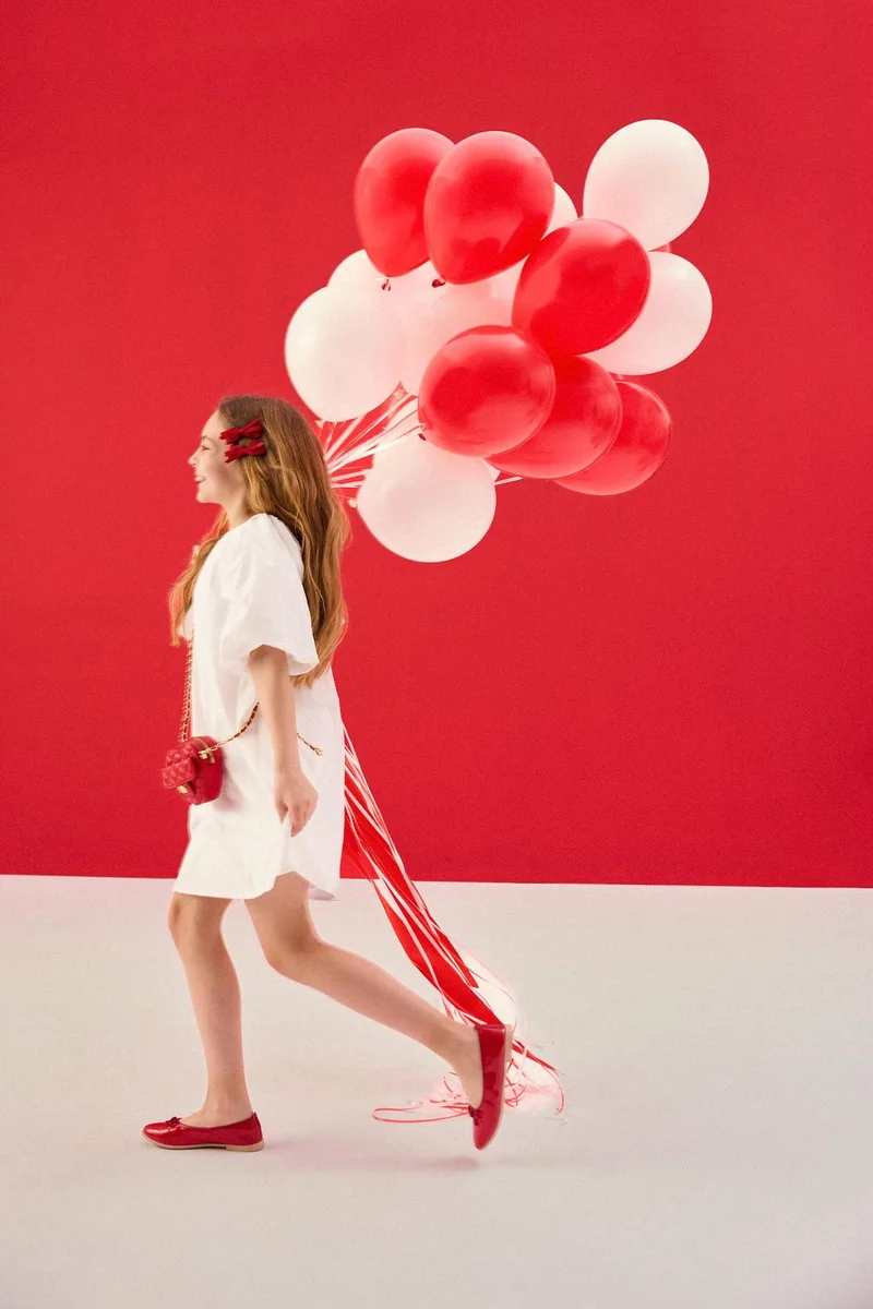 ديفاكتو Girl Cotton Dress