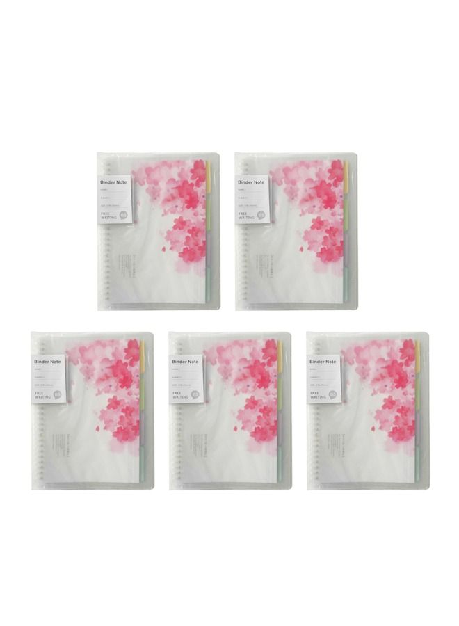 XIANGYU 5-Piece B5 Loose Leaf Detachable Spiral Binder Notebook With Thickened Coil Shell For School - Image 1