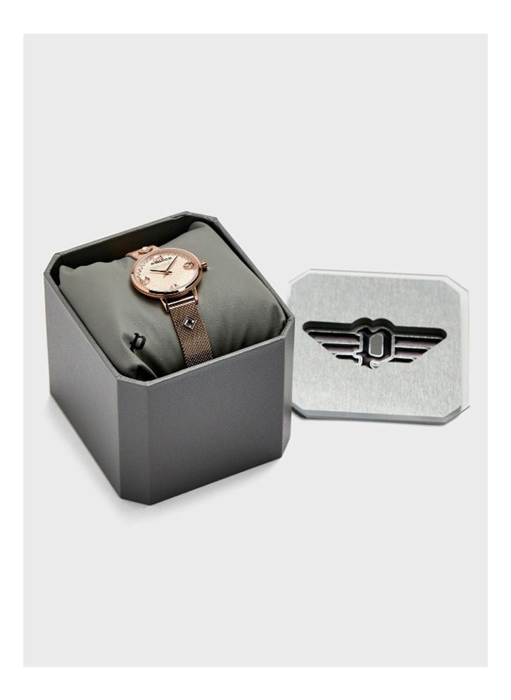 Women's ساعة يد نسائية سوكوترا ستانلس ستيل دائرية...