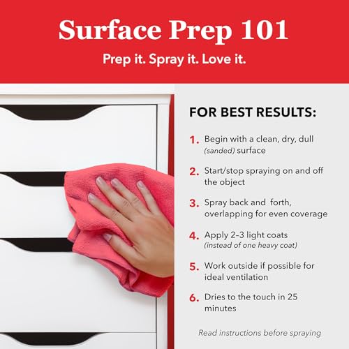 Krylon Fusion All-In-One Adhesive Spray Paint for Indoor/Outdoor Use, 12 oz, Ivory - Image 3