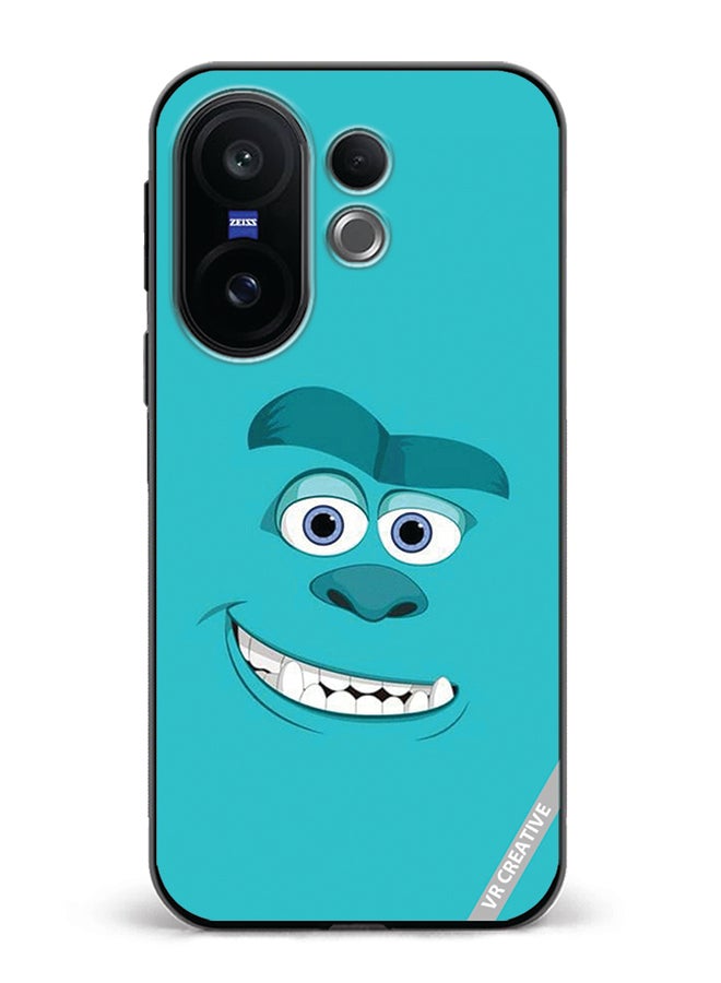 Protective Case Cover For Vivo X200 FE Blue Monster Design Multicolour