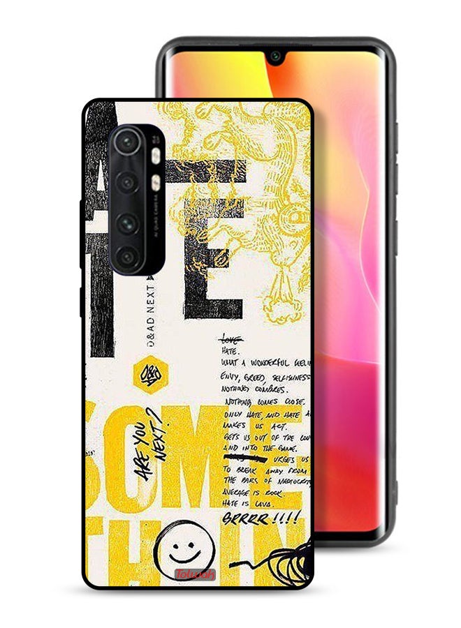 Tolwak Xiaomi Mi Note 10 Lite Protective Case Cover Are you next - Image 1
