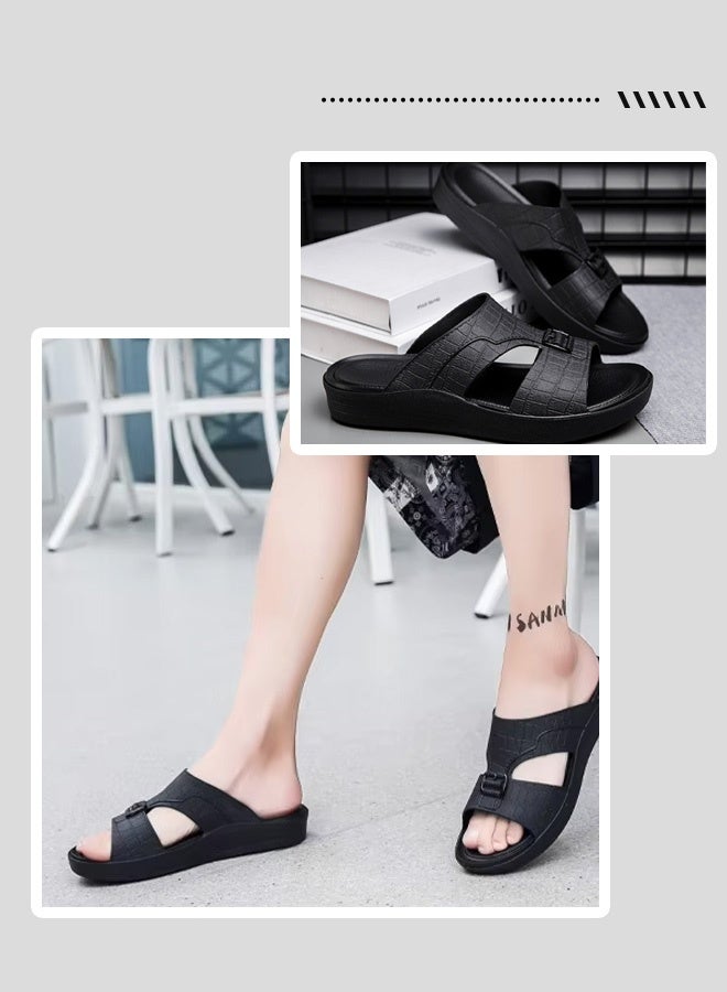 صندل كاجوال مريح بنعل سميك للرجال - Image 3