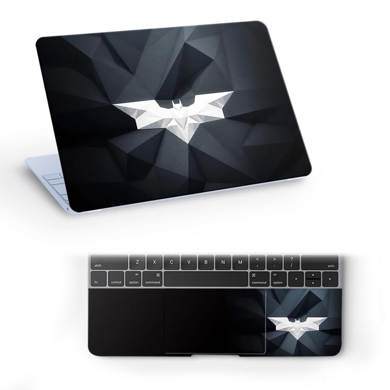 Inkykart Design 11 Top+Wrist Pad Vinyl Laptop Skin/Sticker/Cover for 15 to 15.6 Inches Laptops Laminated-Removable-HD Quality Compatible for Hp-Dell-Sony-Lenovo-Asus etc.(15x10 Inches) - Image 1