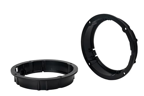 Scosche SAVW6 5.25-6.5” Speaker Adapters Compatible with Select 1998-2018 Audi and VW Vehicles - 5 1/4" to 6 1/2" Adapter Spacer for Car Door Speakers - Sold in Pairs - See Images for Vehicle List - Image 1