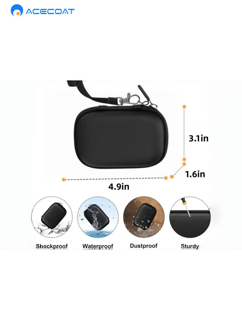 ACECOAT Camera Case for Digital Camera FHD 1080P ，SD Card Storage Travel Carry Cute Case Bag Small - Image 3