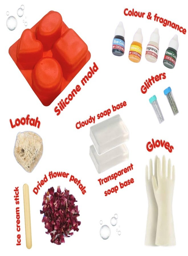 CocoMoco Kids Soap Making Party Kit | DIY Kit for Kids Age 6-12 | Art & Craft Kit for Girls & Boys | Creative Toys | Birthday Gift & Return Gift | Make 10+ Handmade Soaps - Image 2