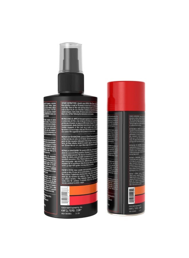 K&N 99-5000 Filter Care Service Kit Aerosol - Image 2