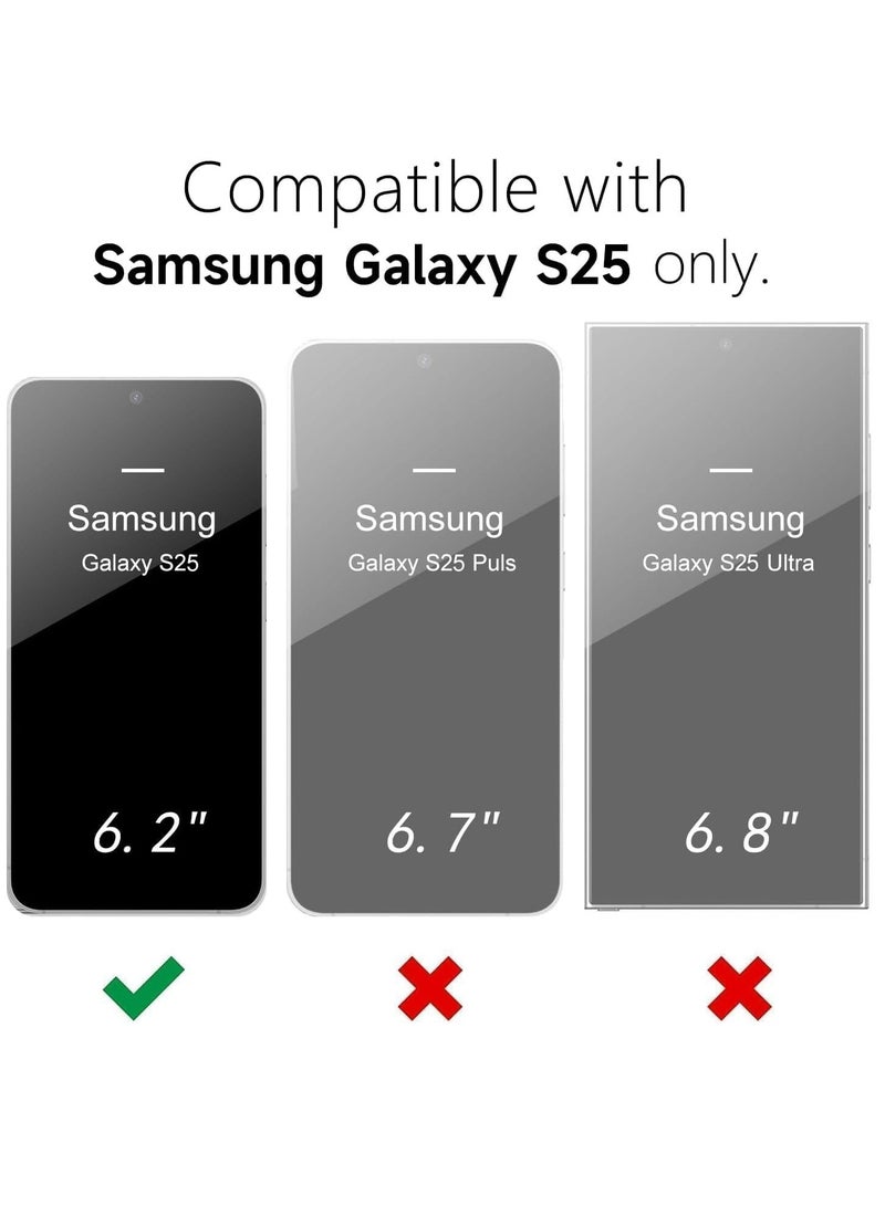 DUSALA Samsung S25 Magsafe Case Cover Support Wireless Charging Shockproof Slim Fit Galaxy S25 Cover Lightweight Scratch-Resistant Protective Case for Samsung Galaxy S25 6.1" Clear - Image 2