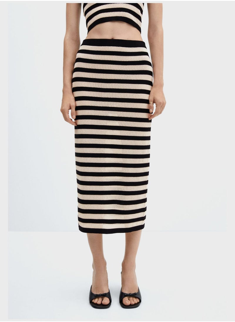 MANGO High Waist Bodycon Skirt  - Image 1
