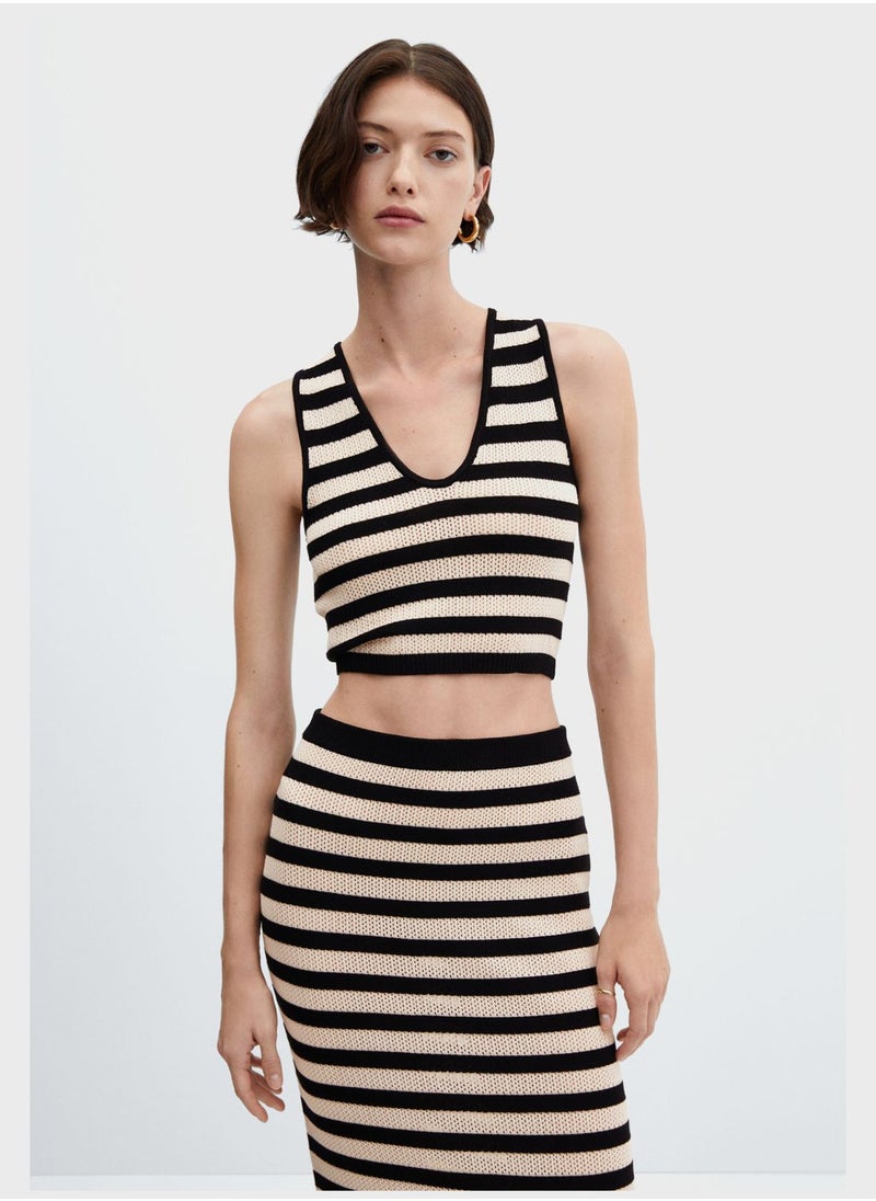 MANGO High Waist Bodycon Skirt  - Image 3