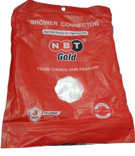 khushi NBT Gold Shower Connector High Pressure Design 3 Years Warranty  - Image 2