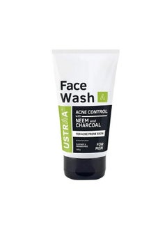 Face Wash Acne Control - With Neem & Charcoal - 100G - Oil Control, Prevents Acne, Especially For Oily Skin | Keeps Face Non-Sticky, Non-Oily | No Sls, No Paraben