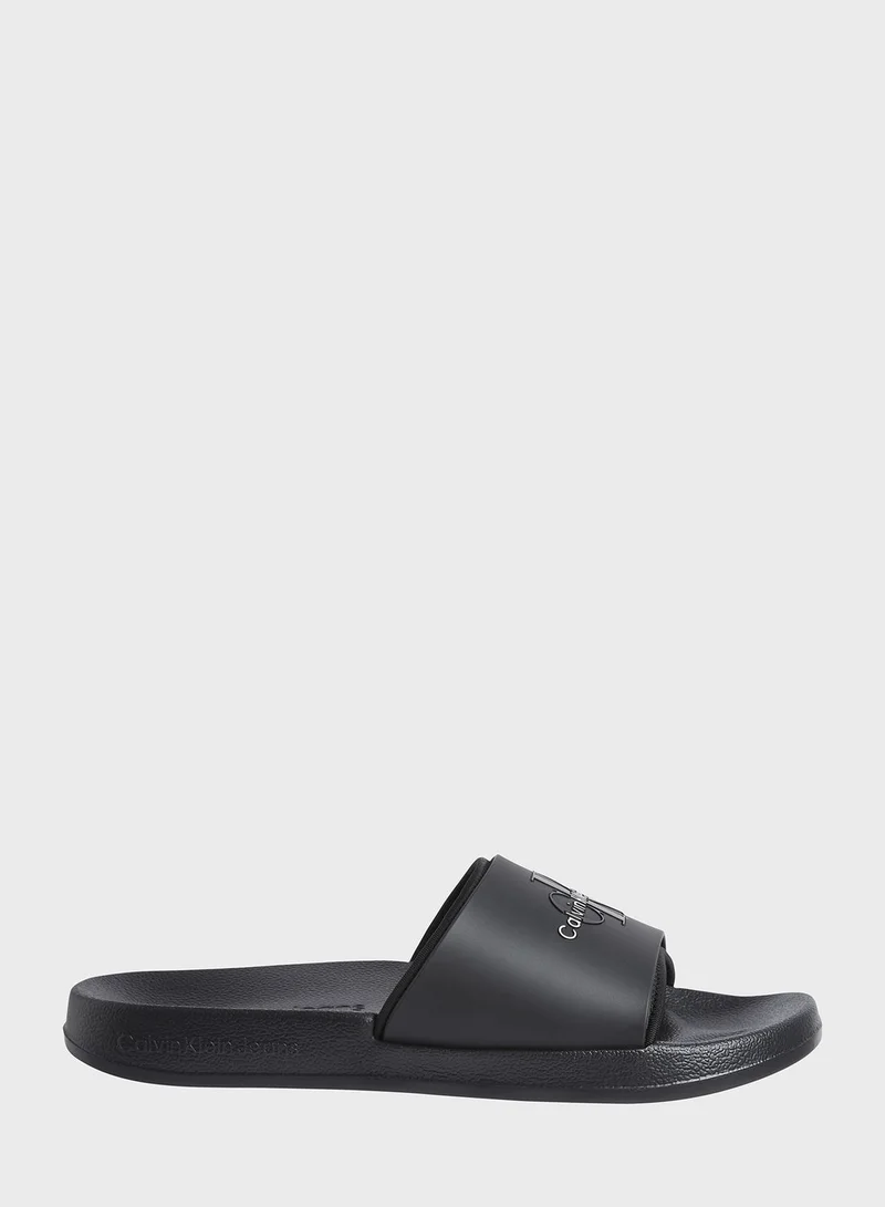 CALVIN KLEIN Monogram Slides