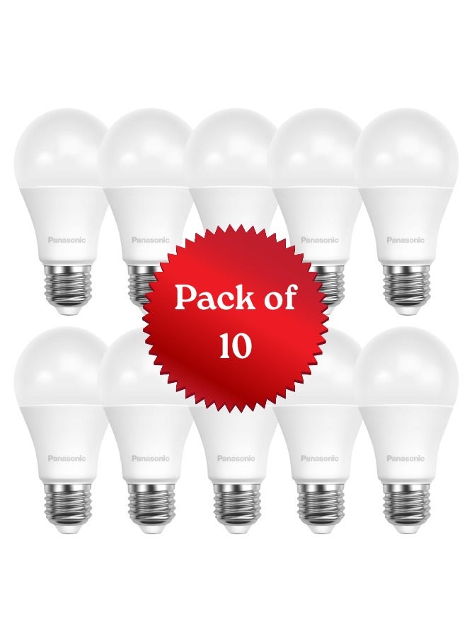 Panasonic 12W LED Bulb E27 Base | 6500K Cool Daylight | 12W = 80W Equivalent | Energy Saving 85% | Instant Start <0.5s | 100-240V | Long Life | 865/5A Photometric Code - Image 1
