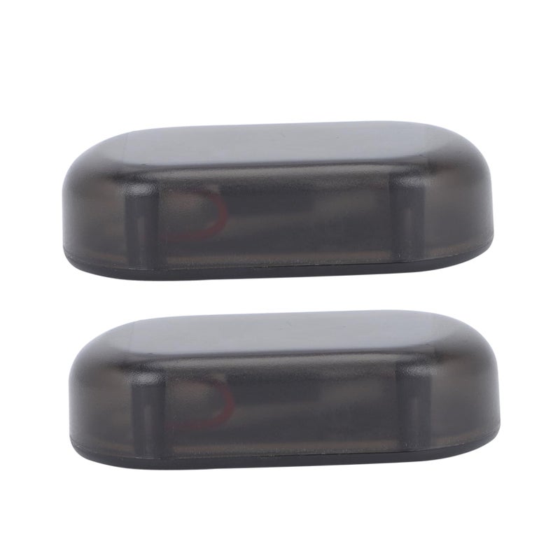 قطعتان من مصباح التحذير الشمسي القابل لإعادة الشحن عبر USB، مصباح أمان وامض للمركبات - Image 2