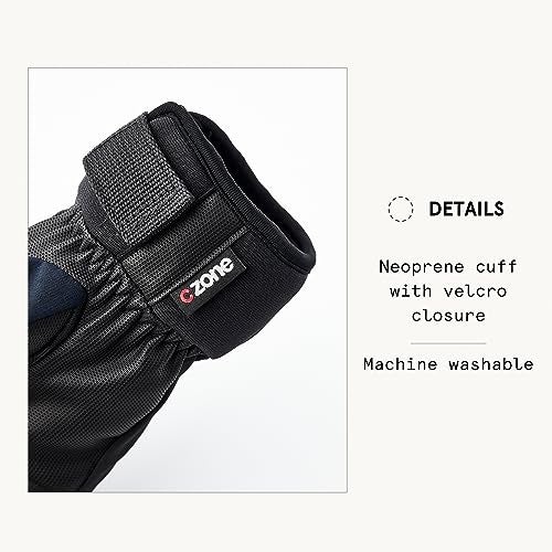Hestra Ferox Primaloft Glove Jr. I Waterproof, Insulated Kids Glove for Skiing, Snowboarding or Playing in The Snow - Navy - 7 - Image 4