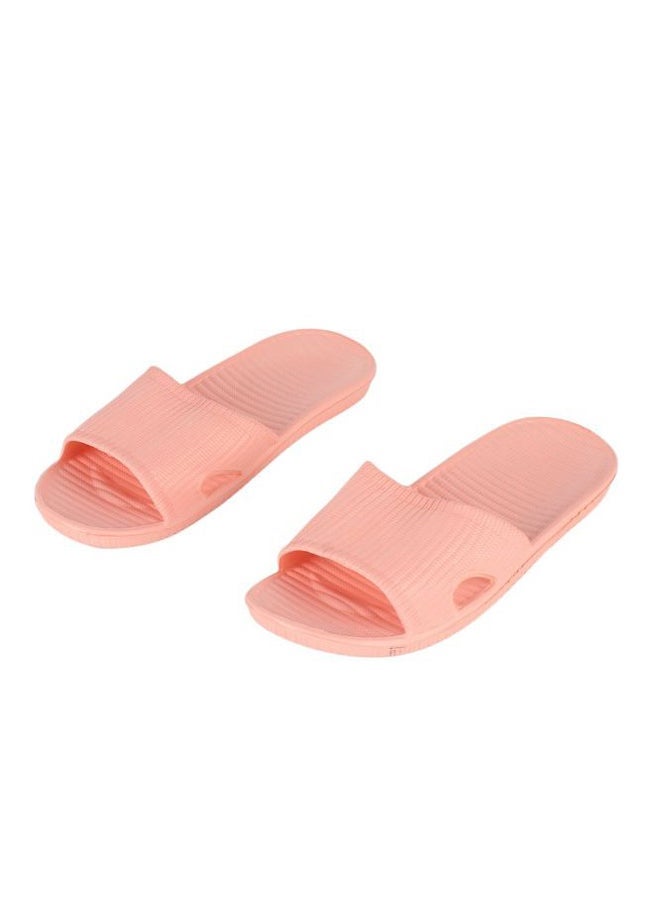 NIBEMINENT Skid proof Flat Slipper Pink