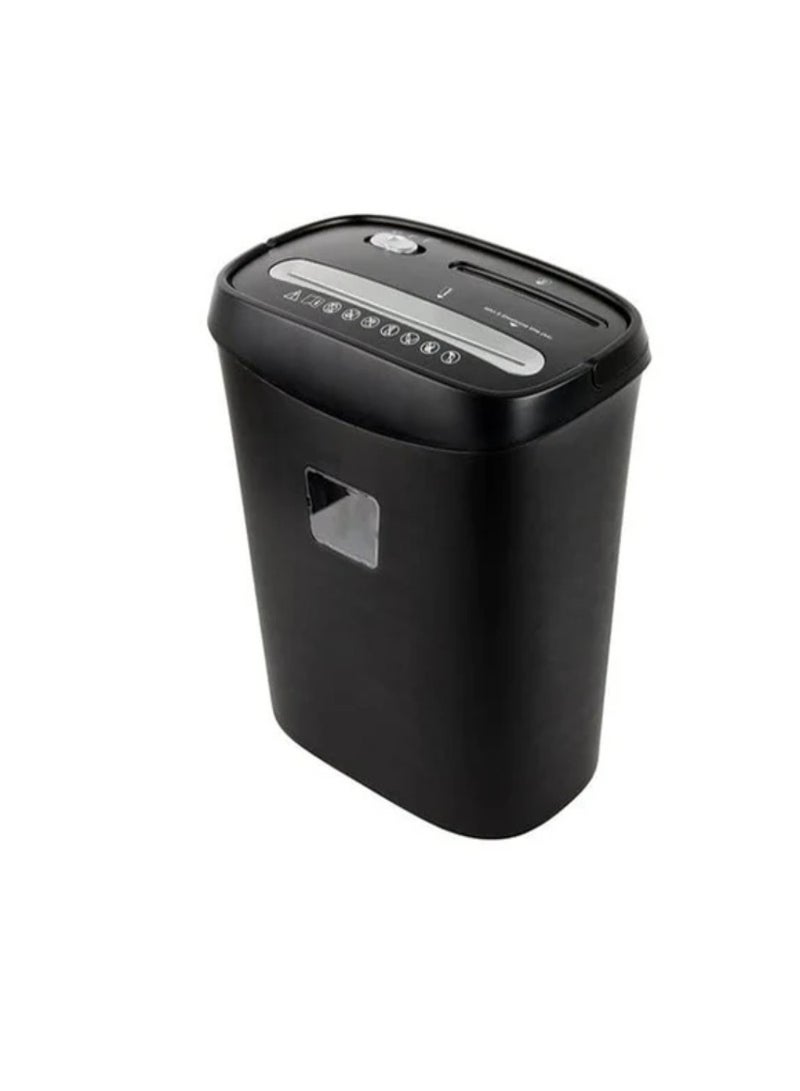 ديلي مُدَمِّرُ الوثائق Deli E9947 - بسعة 8 ورقات - يعمل لمدة 3 دقائق متواصلة - سلة تخزين 15 لتر - تقطيع متقاطع 5×38 مم - صوت هادئ (أقل من 80 ديسيبل) - يتعامل مع المشابك المعدنية والدبابيس - باللون الأسود - Image 3