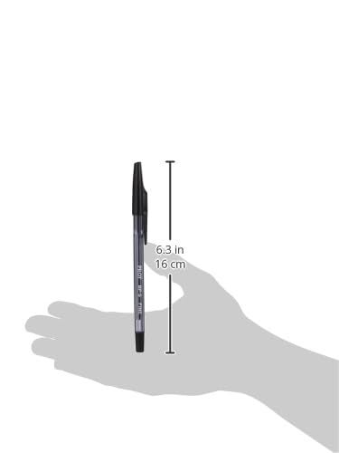 PILOT The Better Ball Point Pen Refillable Ball Point Stick Pens, Fine Point, Black Ink, 12-Pack (35011) - Image 3