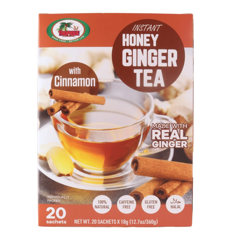 Instant Honey ginger tea (Cinnamon) - Image 2