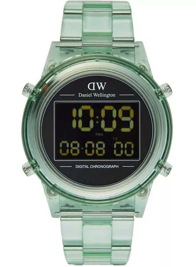 DANIEL WELLINGTON GW DIGITAL BLK DL GRN CS 42 MM DGT BIO PL Q424 - Image 1