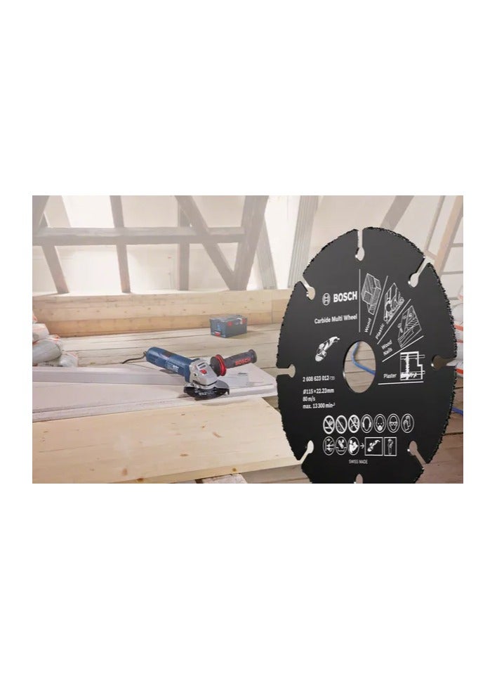 Bosch Carbide Multi Material Cutting Disc – 5” (125×22.23 mm) – 2608623013 - Image 2