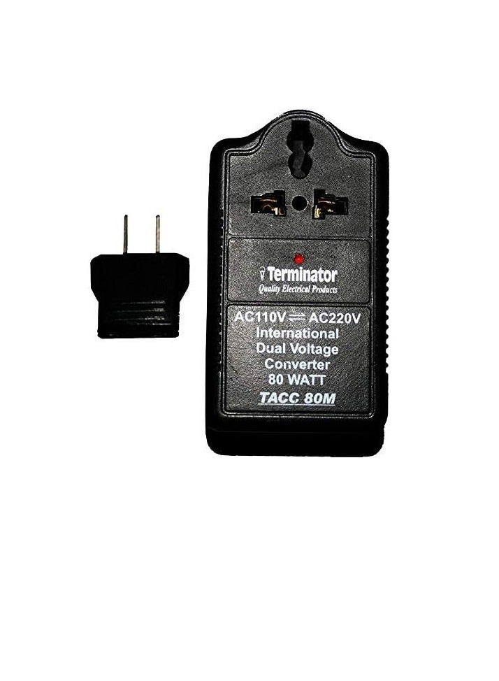 Terminator TACC 80M AC to AC Dual Voltage Converter - Image 1