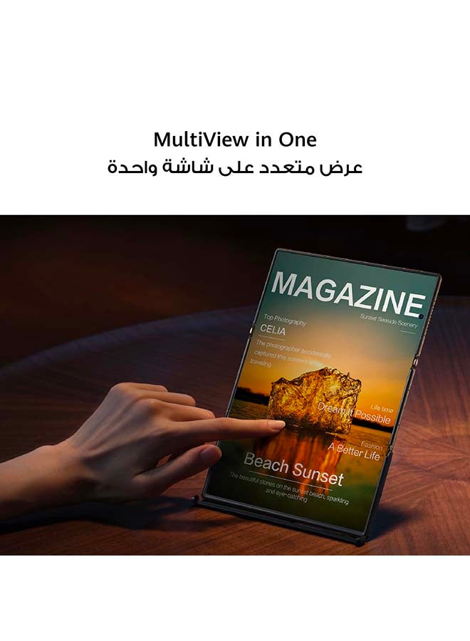 HUAWEI Mate XT Ultimate Design Dual SIM Black Tri-fold Smartphone 16 GB RAM + 1 TB 4G - KSA version - Image 3