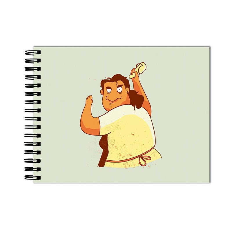 Tinywalk X Sketch Book Drawing Pad Landscape Sketch Book Plain Pages Thick Sheets (A4 Size,100 Sheets/200 Pages, Pack of 1) - Image 1