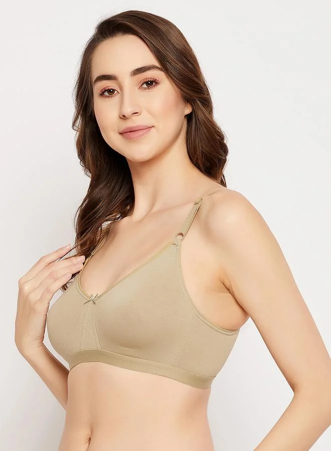 كلوفيا Pack of 2 - Non Padded Non Wired Full Figure T-Shirt Bra by Styli