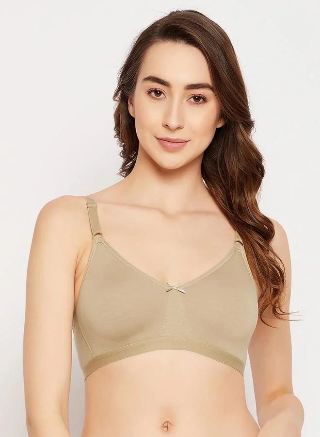 كلوفيا Pack of 2 - Non Padded Non Wired Full Figure T-Shirt Bra by Styli
