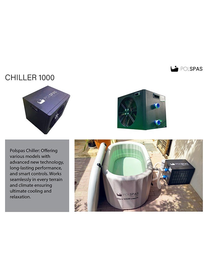 POLSPAS Chiller 1000 – Compact Water Chiller for Cold Plunge & Spa Cooling - Image 2