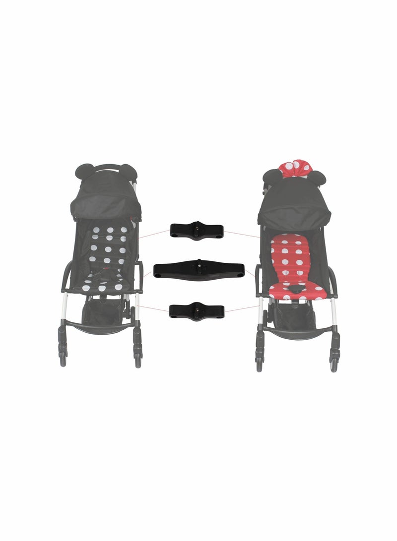 Y&D Stroller Connectors for Babyzen YOYO2 YOYO+ Strollers, Twin Strollers Connector Toddlers, Baby Connect Adapter, Turns Two Single into a Double - Image 1