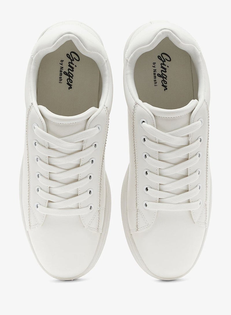 جينجر أحذية رياضية جلد سويدي للمحكمة - Image 4