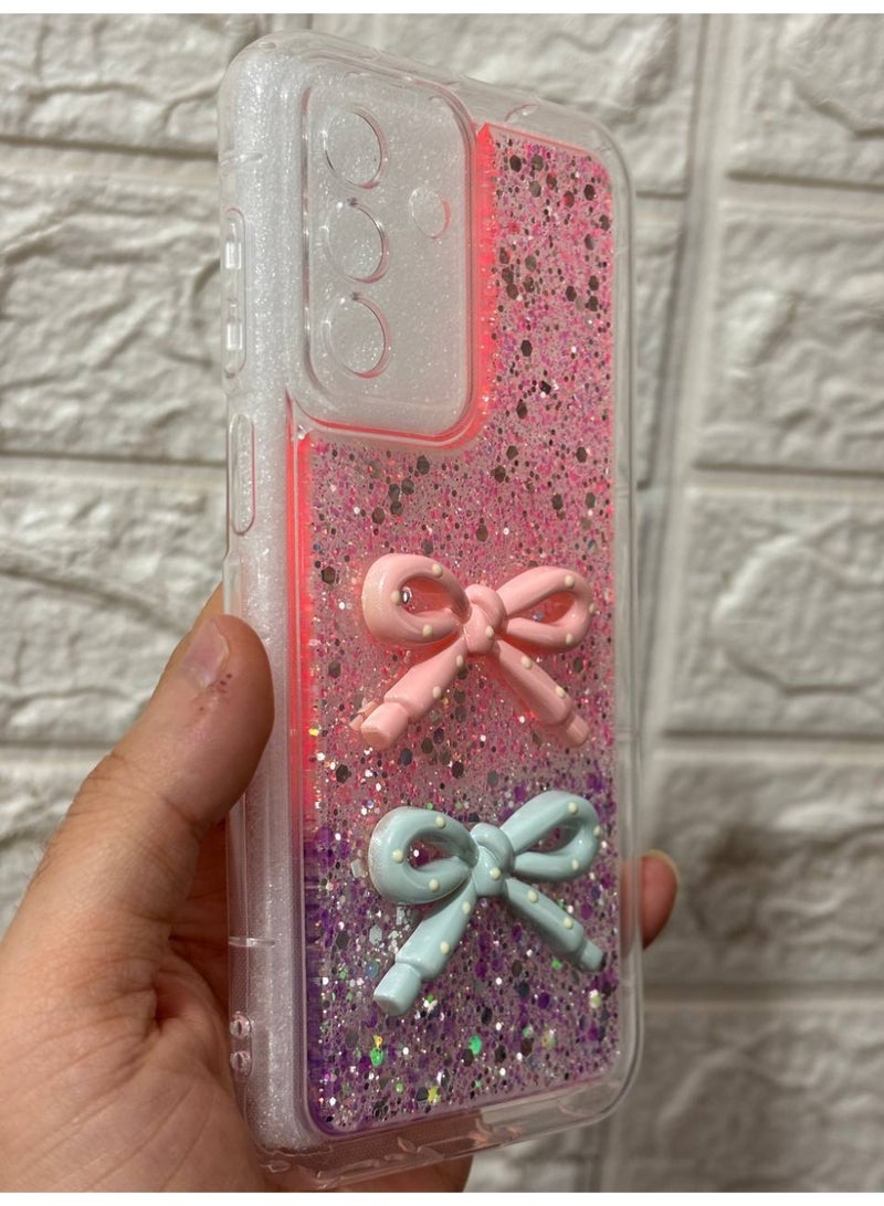 Back cover with a bow, compatible with the phone Samsung A34 - Image 2