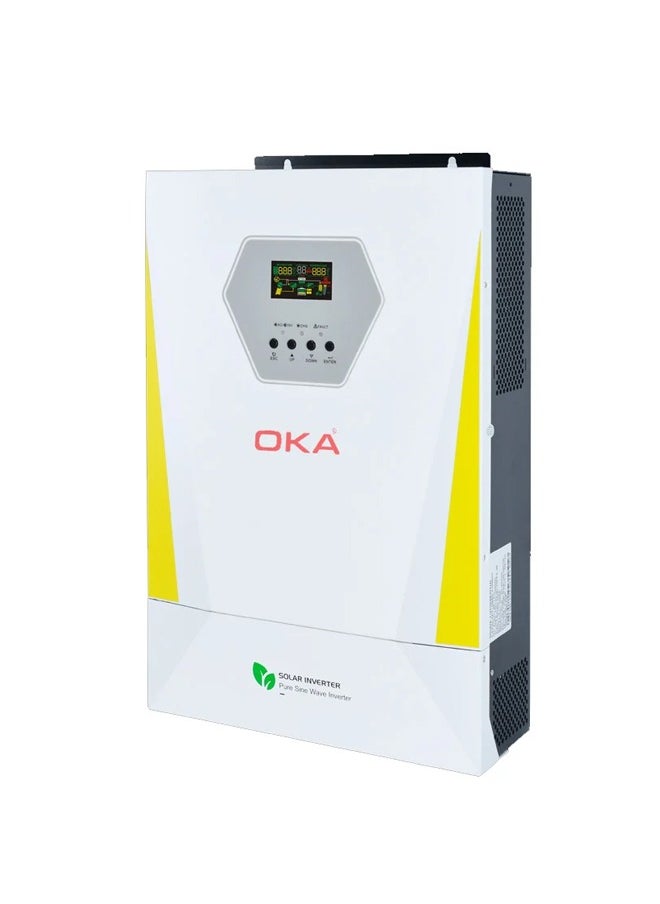 OKA OKA Reflective Solar Inverter Energy Adapter to Operate Home Appliances in the Event of Power Outages or in Case of Solar Power 6200VA–6200W / Model GD6248JMH  - Image 1