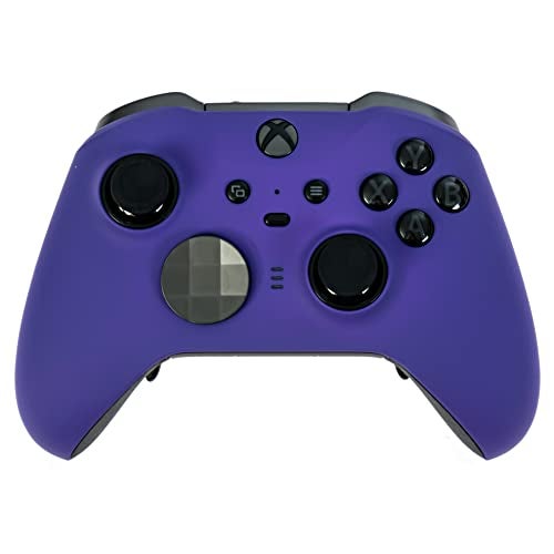 Crazy Controllerz Xbox Elite Series 2 Custom Soft Touch Controller - Soft Touch Feel, Added Grip, Vibrant Purple Color - Compatible with Xbox One, Series X|S - Image 1
