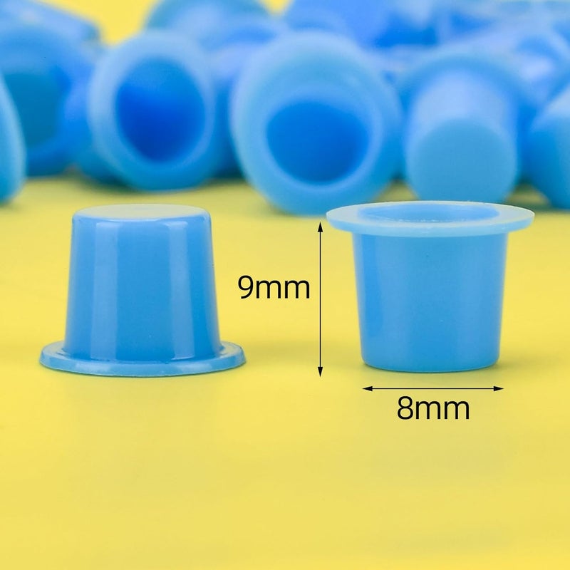 RAJry Medium Size 100Pcs Disposable Tattoo Ink Caps For Tattoo Ink, Tattoo Supplies - Image 3