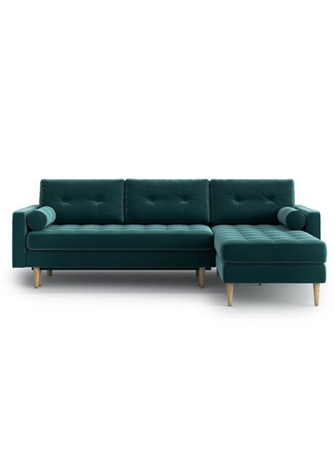 كستم ديكو أريكة زاوية قابلة للعكس - أريكة قابلة للتخصيص لغرفة المعيشة، تنجيد فاخر، تصميم على شكل حرف L - Image 5