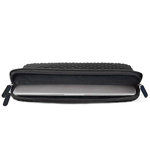 SUKHAD Diamond Foam Splash Shock Proof Tablet, Laptop Sleeves for 13.5” Inch Laptop - Black - Image 3